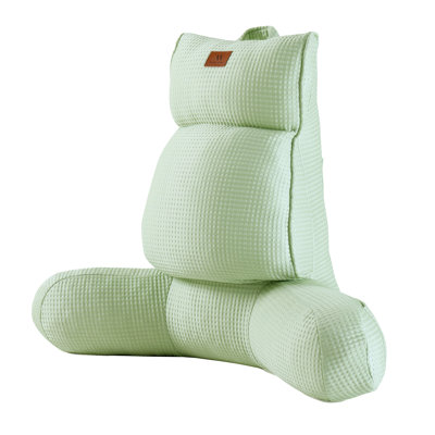 Coussin rafraîchissant à gaufres pour le soutien du dos avec poche et poignée