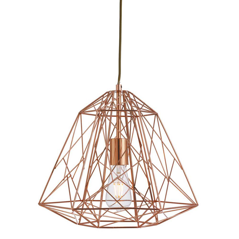 Luminaire suspendu géométrique unique 1 lumière Mitsuwa