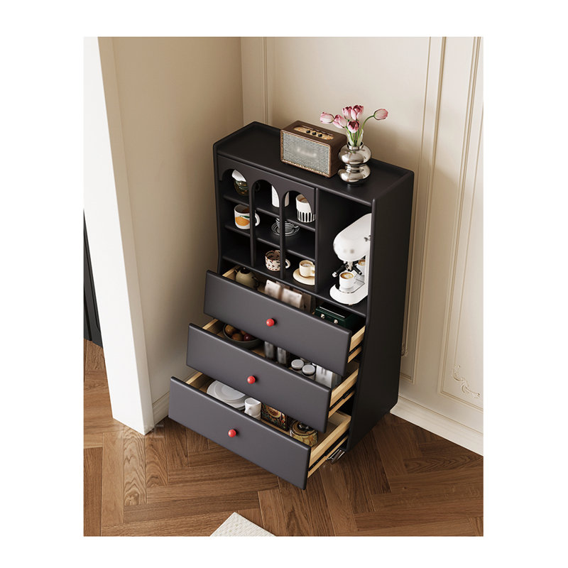 Nordic Creative Accent Chest, Black