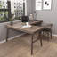Bureau en bois massif en L noyer clair-1012253639-1012253637