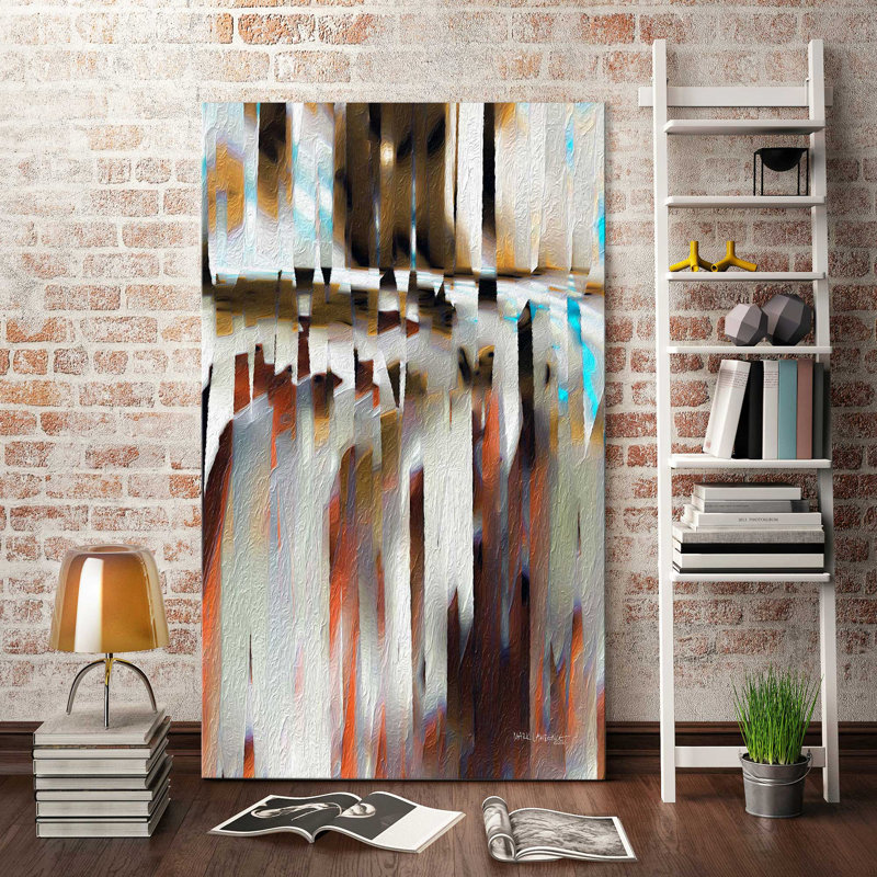 «Matthew 16:24 Follow Jesus» par Mark Lawrence - reproduction imprimée, H 30 po x l 18 po x P 1 po, Toile tendue
