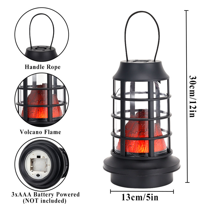 8'' Battery Powered Outdoor Table Lamp