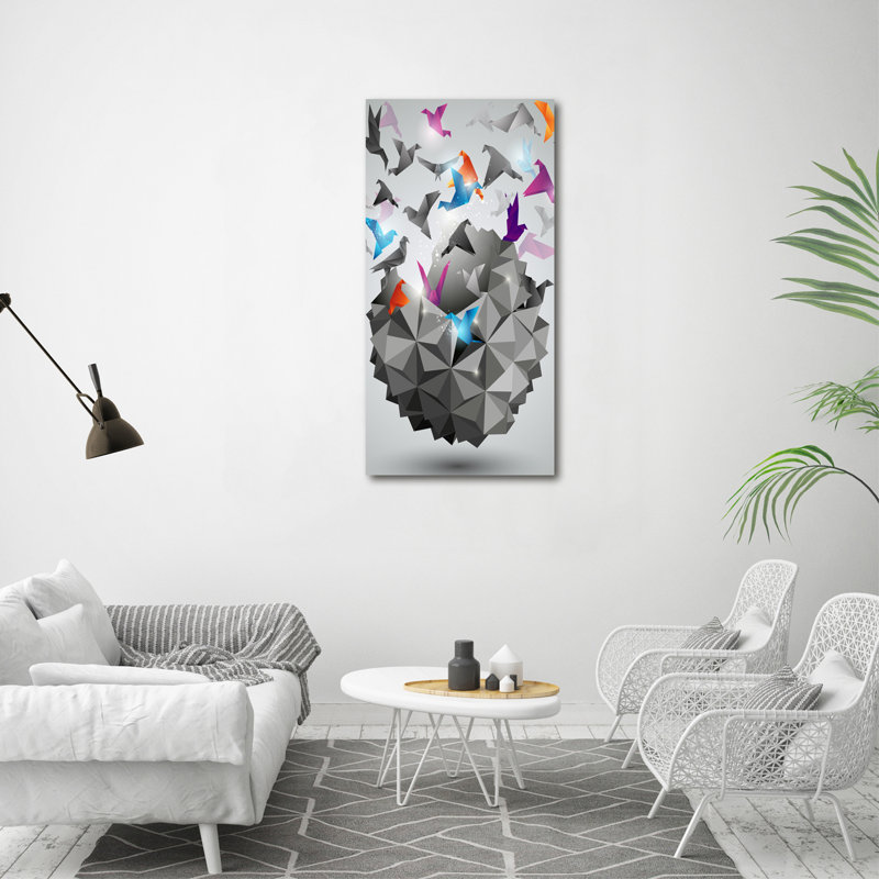 Paper Freedom - Wrapped Canvas Print