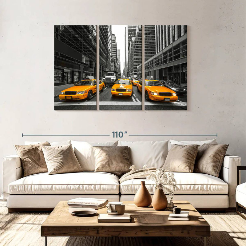 Mehar NYC Taxis, H 48 po x l 74 po