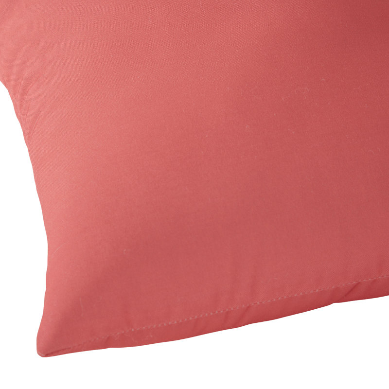 Housse de coussin d'extérieur carré Covington, Corail