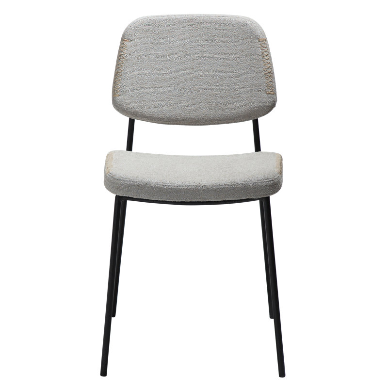Menta Dining Chair, Beige, Black