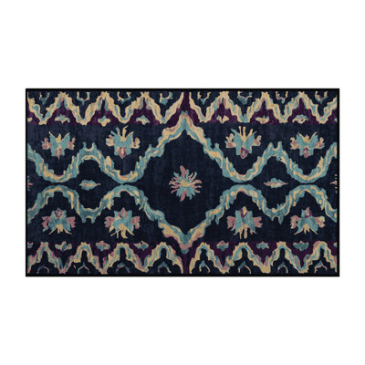 Tapis gris lavable à la machine