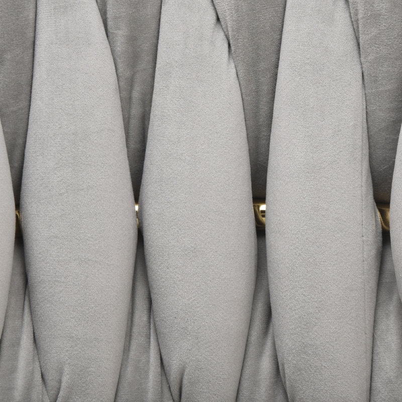 Ensemble de 2 tabourets de bar à hauteur de comptoir, Gris