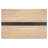 Freddi Dining Table / Natural Top / Black Legs