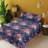 Ambesonne Watercolor Botany Sheet Set 4 Pcs Retro Boho Bloom-109495357-109495397
