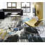 Handmade Silk and Wool Abstract Area Rug-70227823