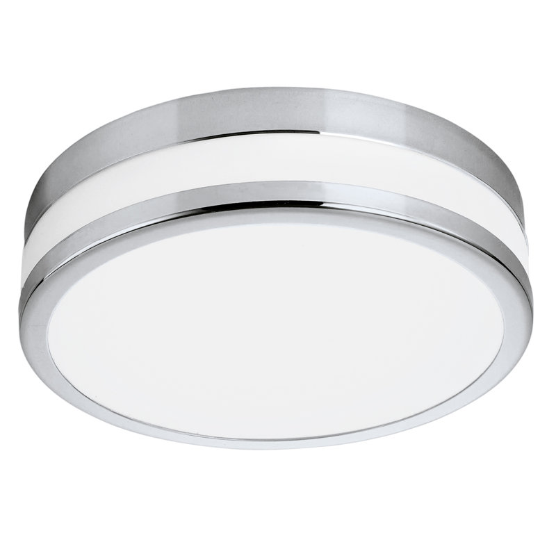 Volk LED Flush Mount, 7.7cm H x 29.5 cm W x 29.5 cm D
