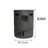 Outdoor Gas Burner, 32000 , 20 Inch Round With Cover Heating Fire Pit,