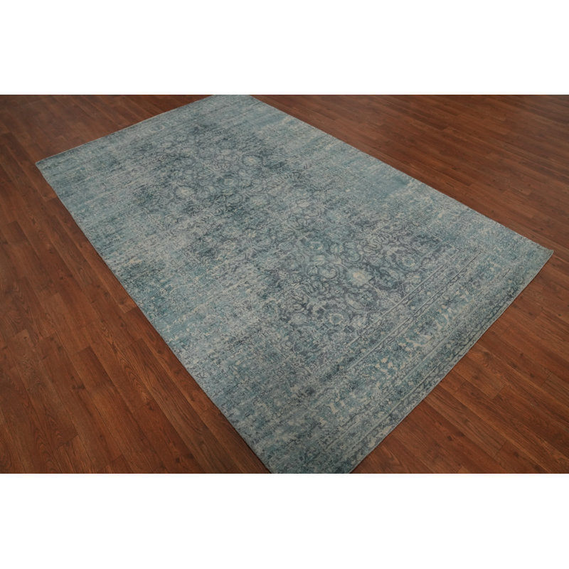 Tapis oriental oriental transitionnel Oushak 5 x 8