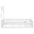 Montessori Toddler Floor Bed Frame, Modern House-Shaped Pine Wood Design with Guardrails & Fence-Style Headboard-1637503211-1634555176