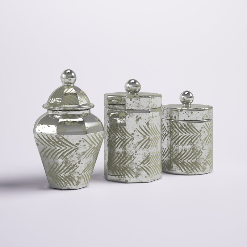 Ensemble de 3 pots de rangement