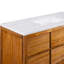 Tessa 48 In. Mango Wood Carrara White Marble Countertop Bath Vanity-108713846