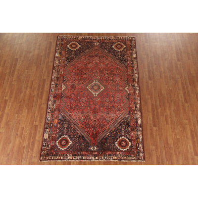 Vegetable Dye Traditional Area Rug 6x9