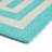 Teal Rectangle Polypropylene 7'10"x10' Rug