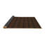 Tapis décoratif brun à carreaux dunnavant-867270046