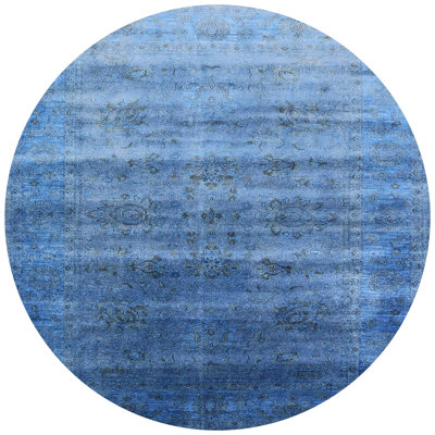 Tapis oriental bleu / gris Hyslop