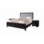 Lit à panneau moderne 1Pc avec éclairage de tête de lit (seulement lit)-1586735556-1586735559