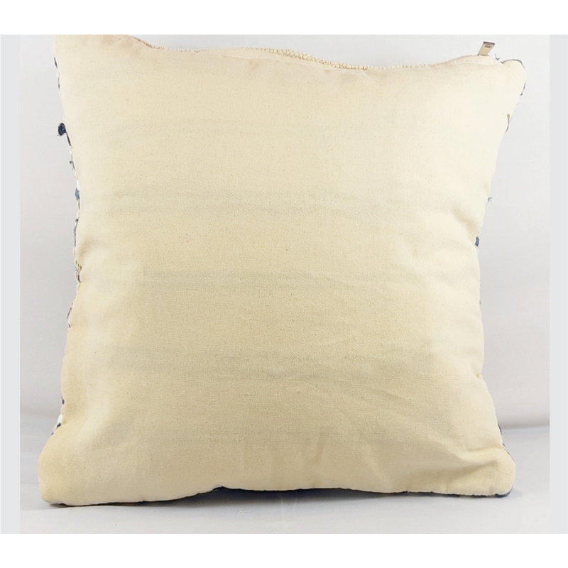Cahoe Geometric Cotton Pillow Cover