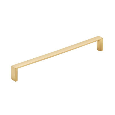Metro 6-5/16 inch (160mm) Centre-to-Centre Champagne Bronze Cabinet Pull - 10 Pack