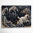 Dogs Puli Black Canvas Wall Art-16546432
