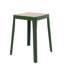 Tabouret carré en plastique empilable Dantoni-1144484179