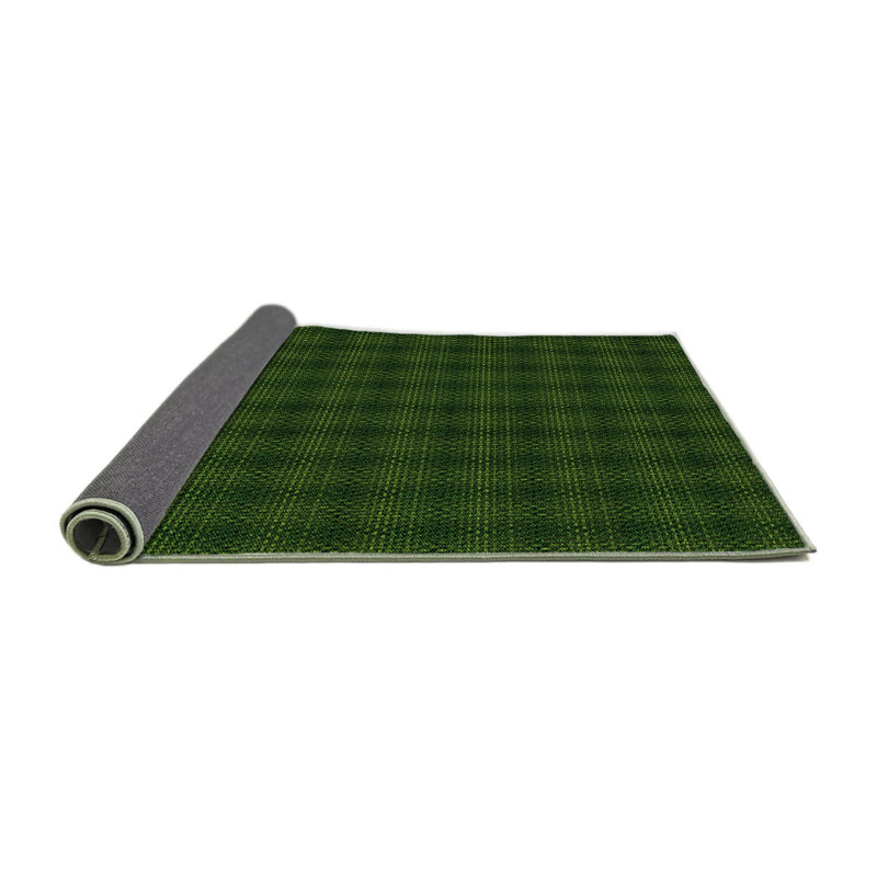Performance Wool Plaid Indoor Rug, Round 8'