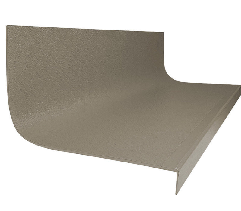 60" Hammered Square Nose Stair Tread