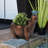 Handmade Hippo Statue Flowerpot Planter