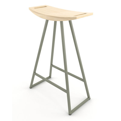 Robert Counter Stool with Metal Frame