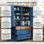 Armoire de rangement 71 po H Farmhouse-129472692