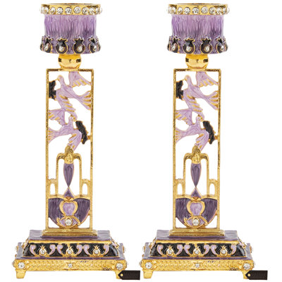 5.9'' H Pewter Tabletop Candlestick