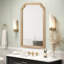 Miroir de coin décoratif en bois massif-668938221-668938220