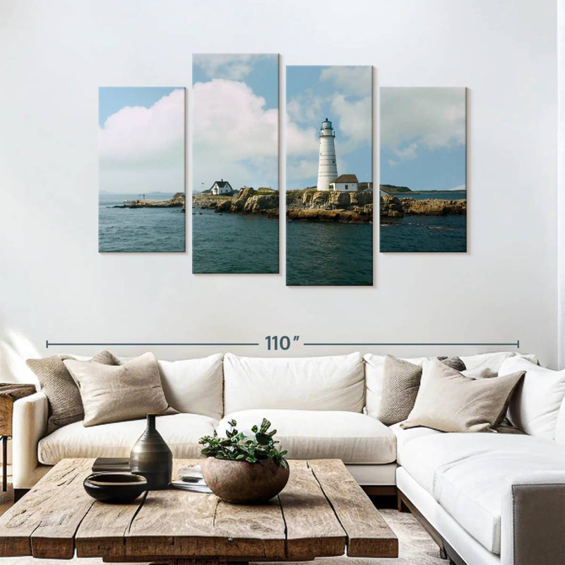 Aletra The Boston Light, H 54 po x l 84 po
