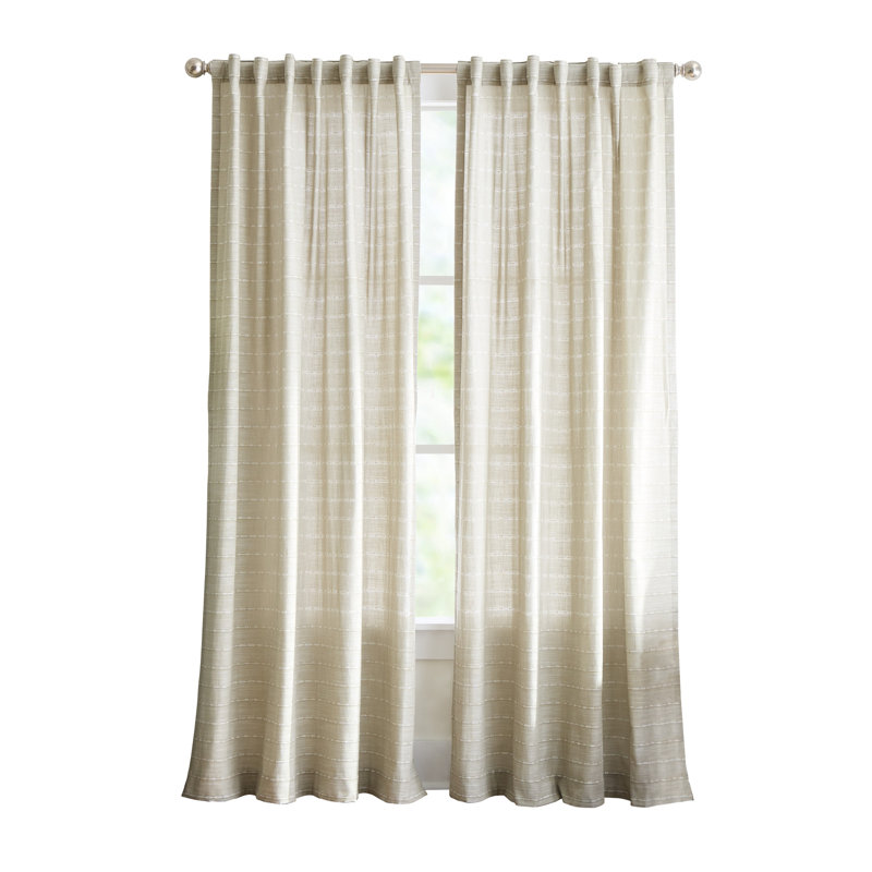 Paire de rideaux 50 panneaux Martha Stewart Ava, L 50 po x L 84 po