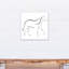 « simple cheval sketch », art sur toile