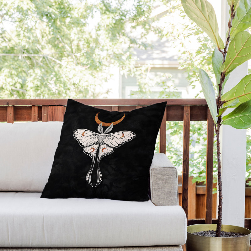  Coussin décoratif intérieur / extérieur en polyester, 20 po x 20 po