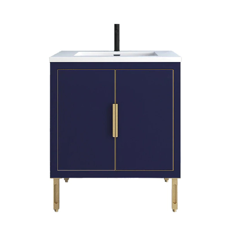 29.56'' Single Bathroom Vanity with Top