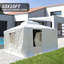Housse universelle d'hiver pour mur latéral de pavillon de jardin-102287475
