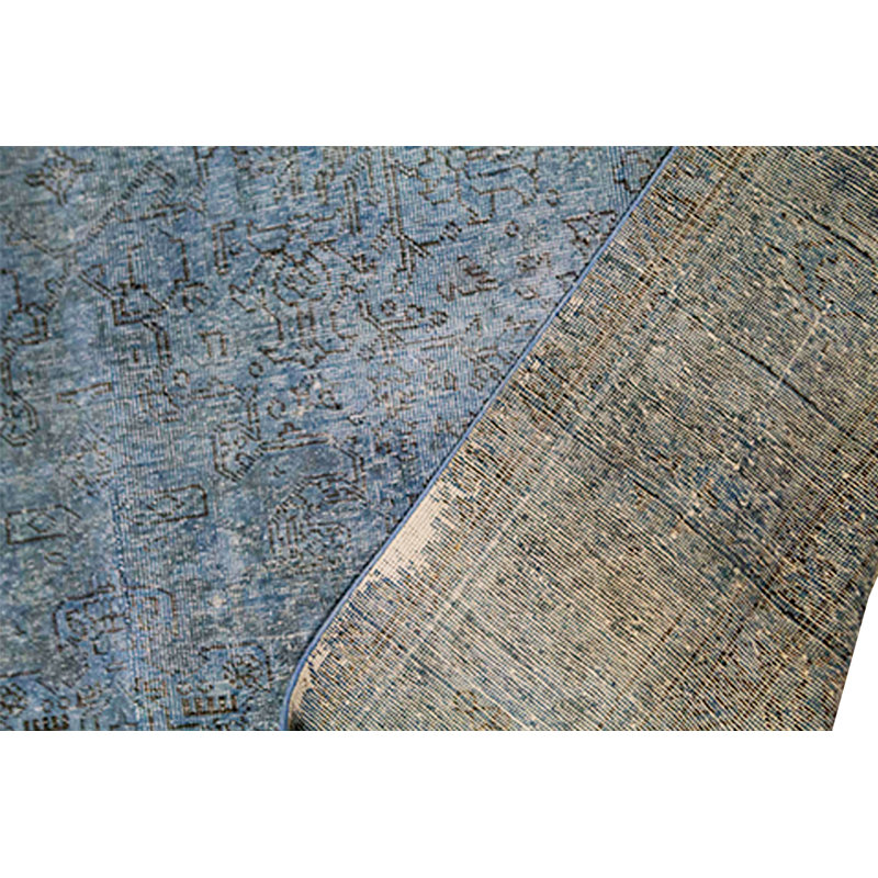 Ziegler Hand-Knotted High-Quality Blue Area Rug