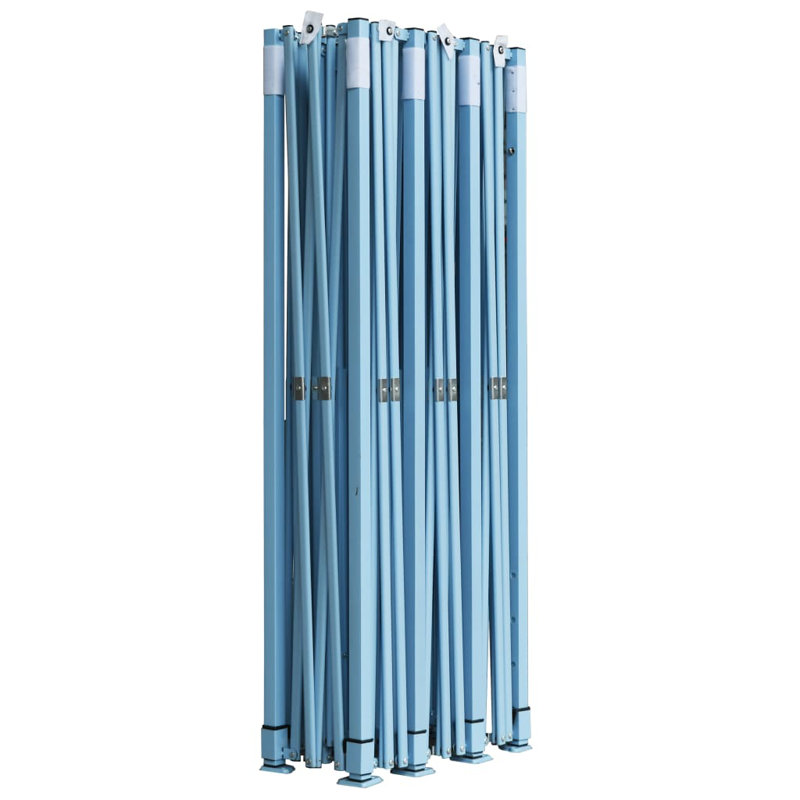 9m x 3m Steel Pop-Up Party Tent, Blue