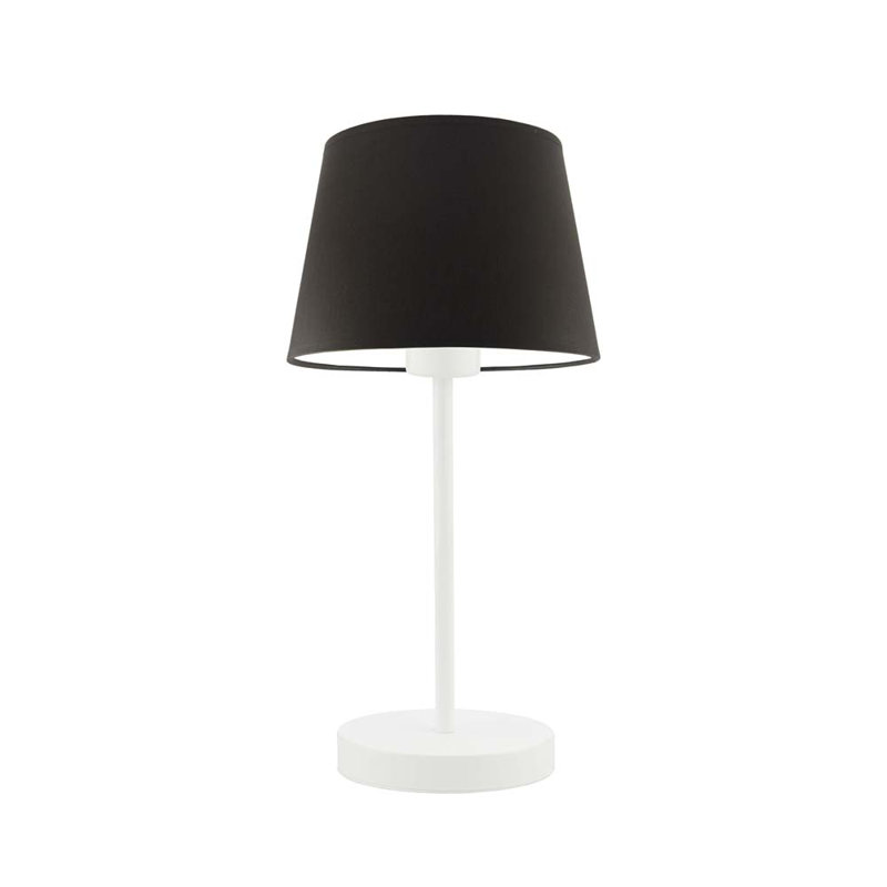 Arsens Metal Table Lamp, Brown, White