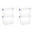Homz Plastic Decorative Bin