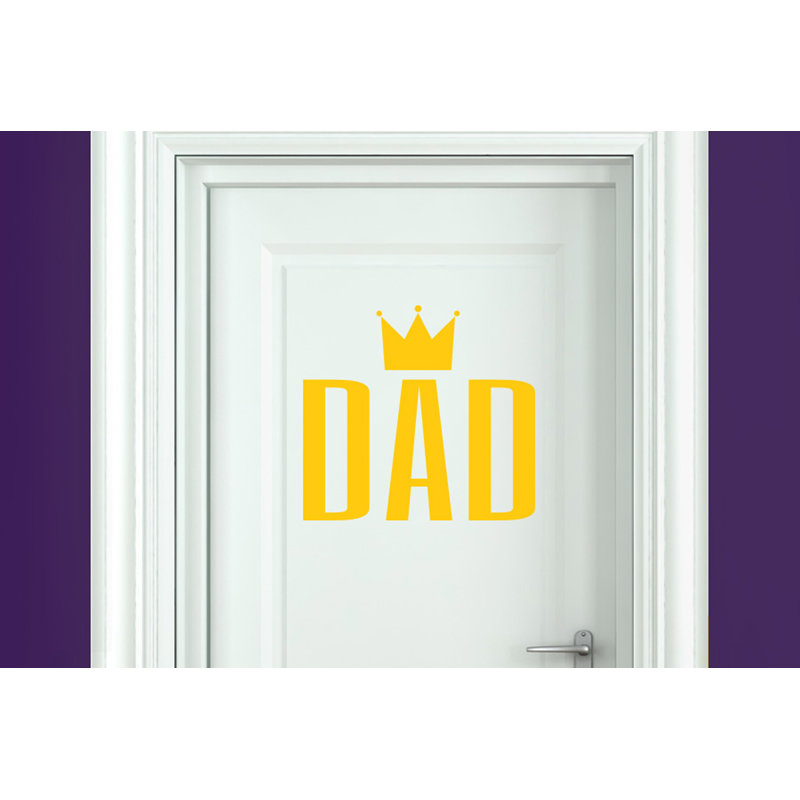Wall Decal, Dark Yellow