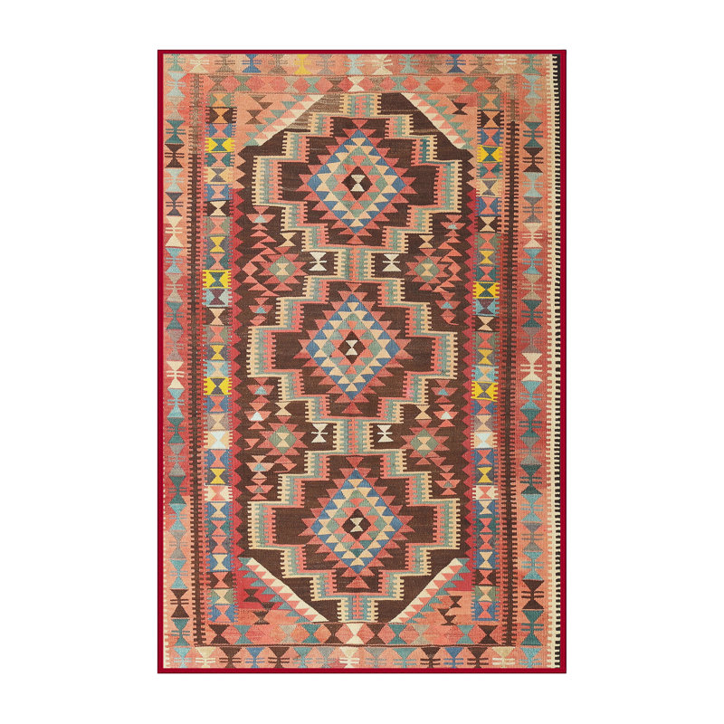 Oriental Indoor Rug, Rectangle 5' x 7'