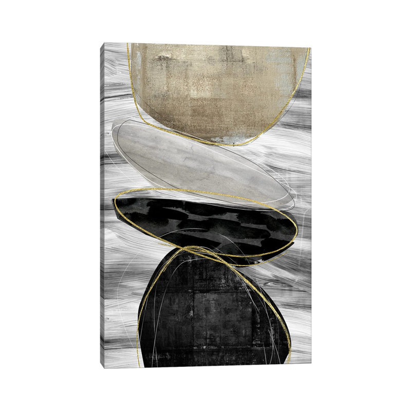 Stagger by Nikki Chu - Print on Canvas, Wrapped Canvas, 30.48 cm H x 45.72 cm W